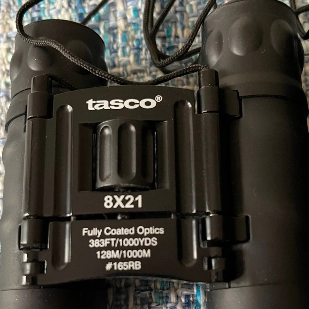 Black Binoculars with Case